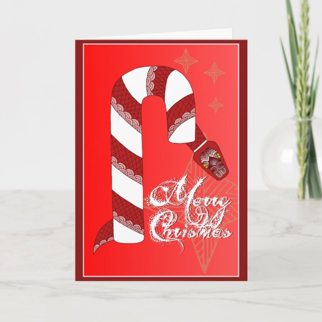 Art indigène véritable de carte de Noël (Devant)