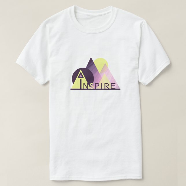 Art Inspirationnel "Inspirer" T-shirt homme (Design devant)