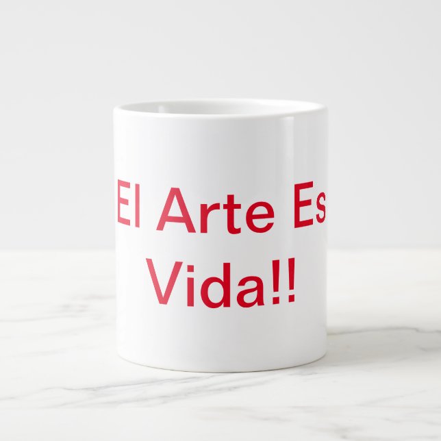 Art Is Life Specialty Mug (Devant)