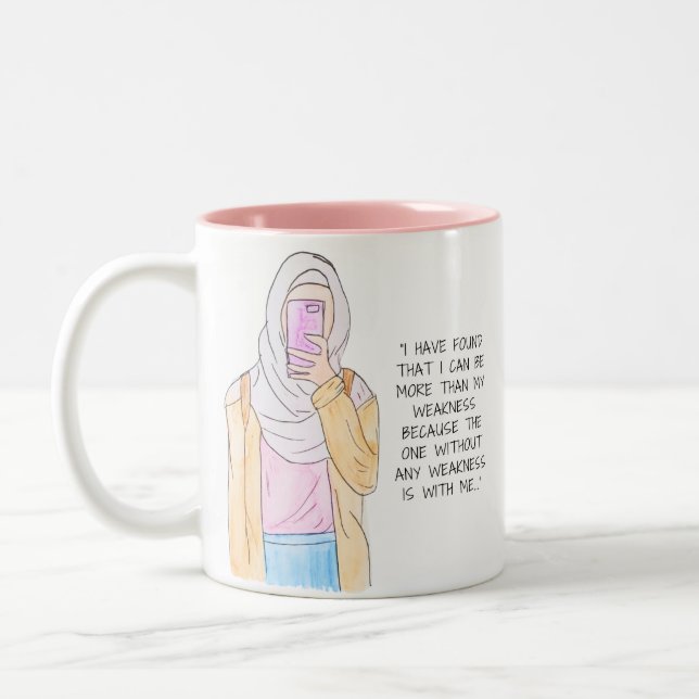 Art islamique - Mug, 11 oz Mug à café à deux tons (Gauche)