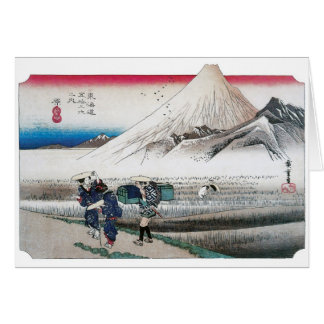 Art japonais vintage de Hiroshige