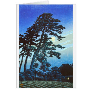 Art japonais vintage Ukiyo-e de bois de graveur de