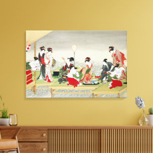 Art japonais vintage Utagawa Toyohiro Impression
