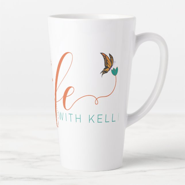 Art Life with Kelli Latte Mug (Droite)