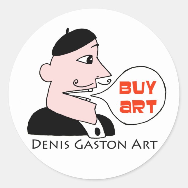 Art Lovers Unite autocollant (Devant)