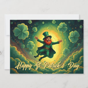 Art magique de la Saint-Patrick avec lutin