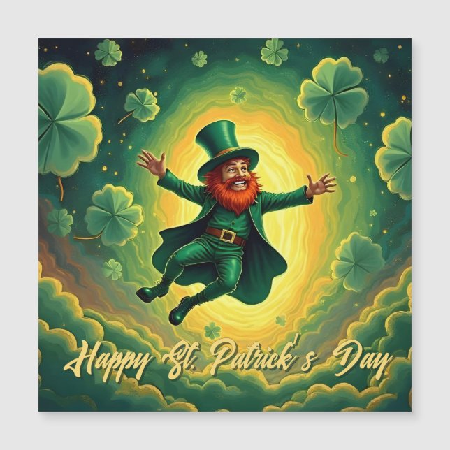 Art magique de la Saint-Patrick sur le thème des l (Devant)