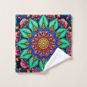 Art mandala floral vibrant