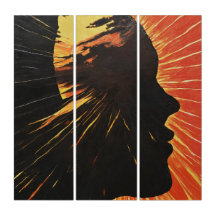 Art métaphysique Sunrise | Face du soleil