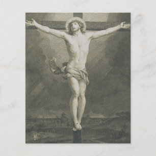 Art minimaliste de la Crucifixion Monomatique