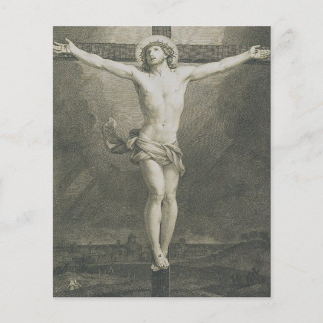 Art minimaliste de la Crucifixion Monomatique (Devant)