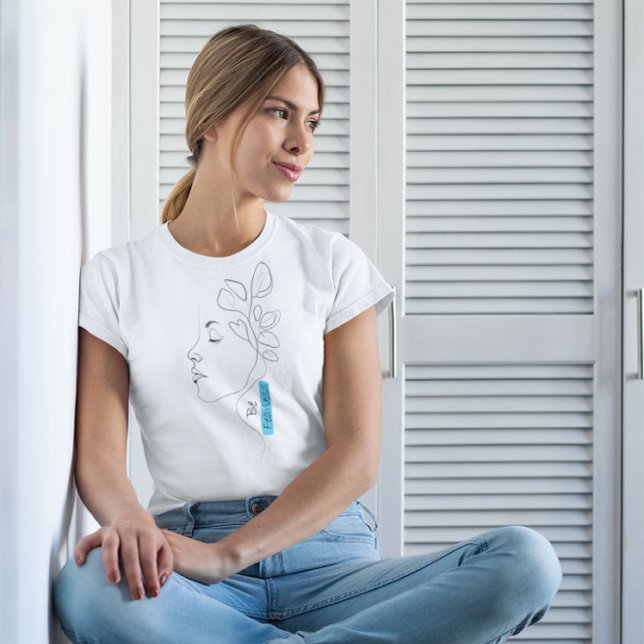 Art minimaliste Sweatshirt inspiré pour les femmes (Créateur téléchargé)