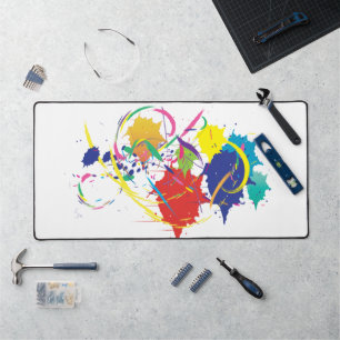 Art moderne Abstrait éclat Art coloré amusant