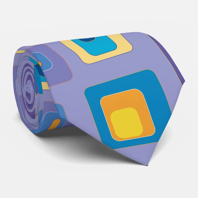 art moderne de cravate cubiste (Roulé)