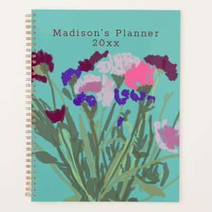 Art moderne Fleurs sauvages colorés heureux +Perso