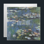 Art Monet Classic Invitation<br><div class="desc">Art Monet Classic Invitation</div>