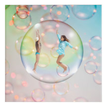 ART MUR ACRYLIQUE - Bulles colorées