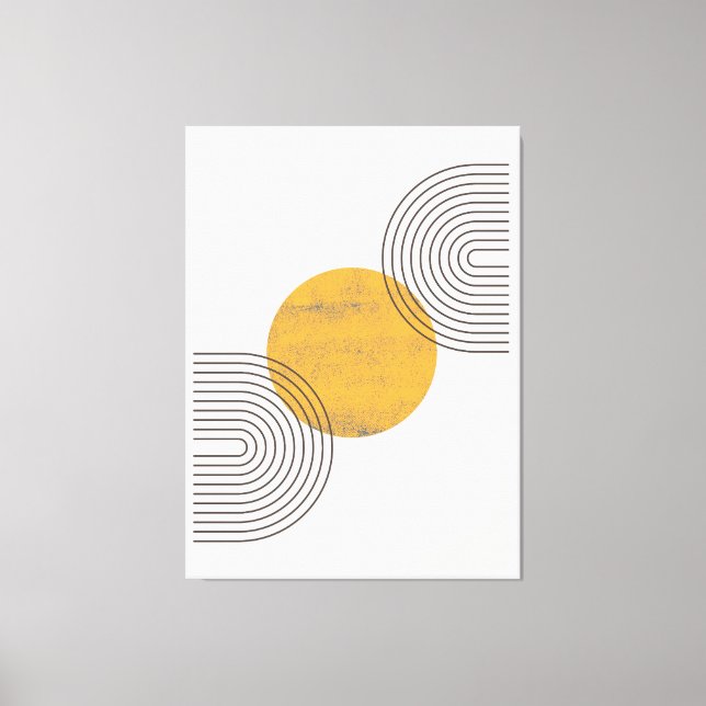 Art mural abstrait bohème (Recto)