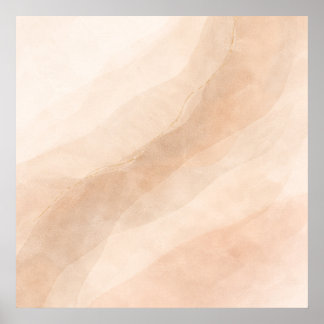 Art mural abstrait neutre minimaliste – Organ beig