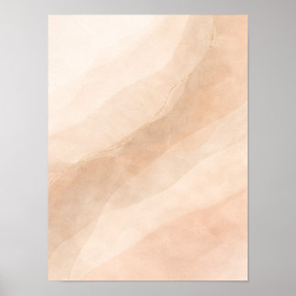 Art mural abstrait neutre minimaliste – Organe bei
