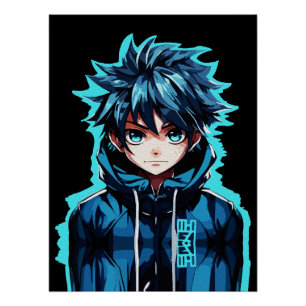 Art mural créatif Anime   Garçons 09