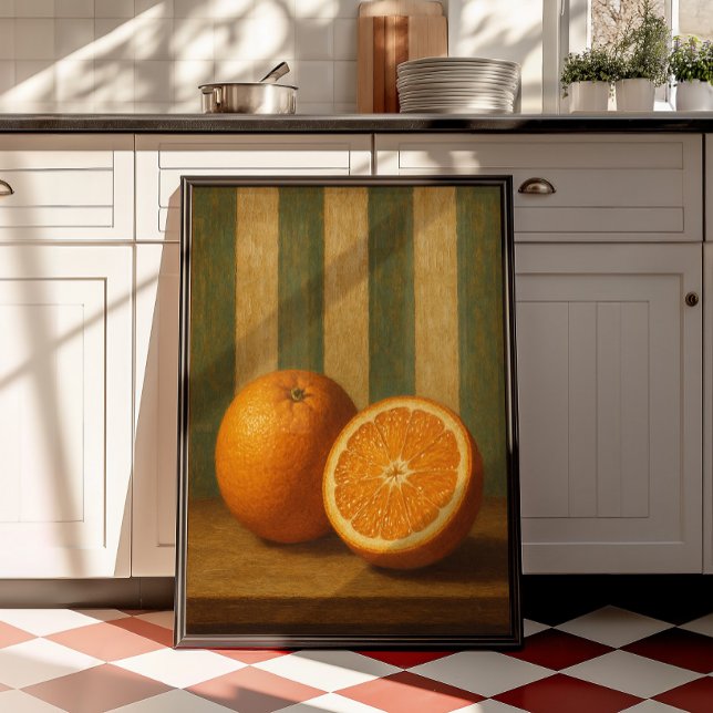 Art mural de vieilles oranges | Impression de citr (Créateur téléchargé)
