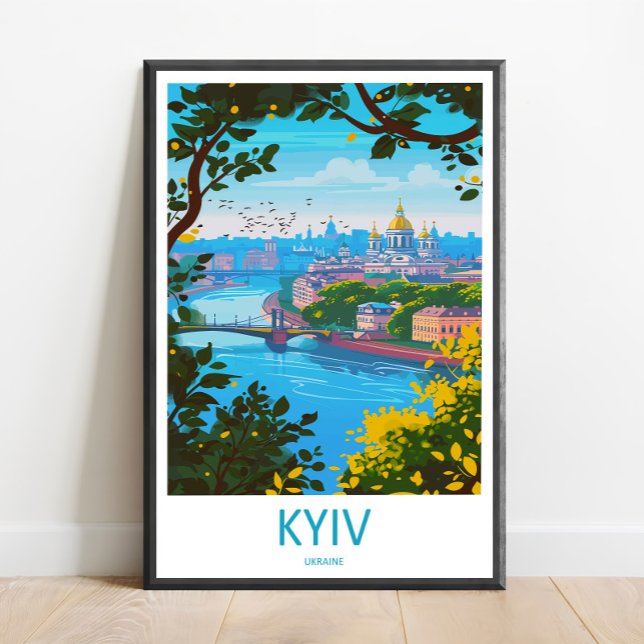 Art mural de voyage à Kiev Décoration murale de Ki (Créateur téléchargé)