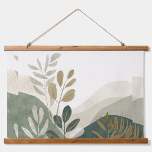 Art mural écologique minimaliste Décoration de t
