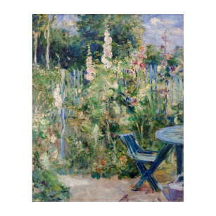 Art Mural En Acrylique Berthe Morisot - Tremieres Rose