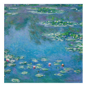 Art Mural En Acrylique Claude Monet