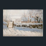 Art Mural En Acrylique Claude Monet - Le Magpie<br><div class="desc">The Magpie / La Pie - Claude Monet,  Huile sur toile,  1868-1869</div>