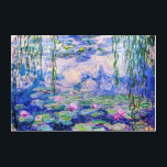 Art Mural En Acrylique Claude Monet - Nymphéas / Nymphéas 1919<br><div class="desc">Nymphéas (W.1852) - Claude Monet,  Huile sur toile,  1916-1919</div>
