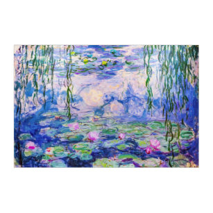 Art Mural En Acrylique Claude Monet - Nymphéas / Nymphéas 1919
