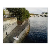 Couple in Paris - Photographie acrylique