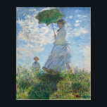 Art Mural En Acrylique Femme avec Parasol, Madame Monet et Son Fils<br><div class="desc">Peinture impressionniste de paysage par Claude Monet - Chefs d'oeuvre classiques - Claude Monet Impressionniste série - Femme avec un parasol,  Madame Monet et Son Fils</div>