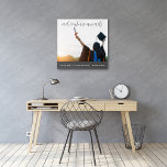Art Mural En Acrylique Graduation d'Adventure Awaits Photo acrylique<br><div class="desc">Célébrez votre diplôme avec cet art photo acrylique personnalisé "l'aventure attend"!</div>
