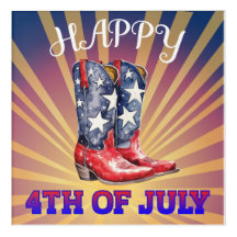 Happy 4 juillet Poster