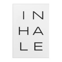 Inhale - Impression acrylique INEXHAHALELE