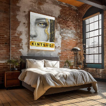 KINTSUGI Acrylique Mur Art