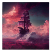 Navire Cloud rose