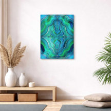 Œuvre d'art acrylique Pacific Portal
