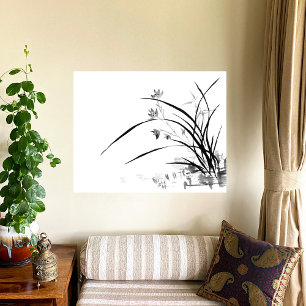 Art Mural En Acrylique Orchid Nobility