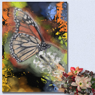 Art Mural En Acrylique Papillon