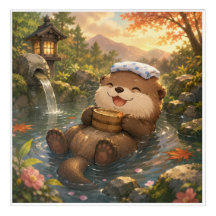 Source chaude de la loutre heureuse