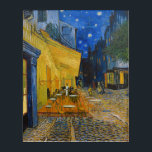 Art Mural En Acrylique Vincent van Gogh - Café Terrasse en soirée<br><div class="desc">Café Terrasse sur la Place du Forum à la Nuit - Vincent van Gogh,  1888</div>
