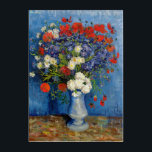 Art Mural En Acrylique Vincent van Gogh - Vase avec Cornflowers & Poppies<br><div class="desc">Vase avec des fleurs de Cornouailles et des pavots - Vincent van Gogh,  Huile sur toile,  1887,  Paris</div>