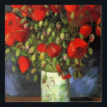 Art Mural En Acrylique Vincent Van Gogh Vase Avec Des Poppies Rouges<br><div class="desc">Vincent Van Gogh Vase Avec Des Poppies Rouges</div>