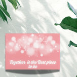Art Mural En Acrylique White Glow 'Ensemble est le meilleur endroit pour<br><div class="desc">White Glow on Pink 'Together is the Best Place to Be' est une impression acrylique frappante qui juxtapose la pureté du blanc à la profondeur du rose. Le message puissant, "Ensemble est le meilleur endroit pour être", résonne profondément, évoquant des sentiments d'unité et de connexion. Cette oeuvre sert de phare...</div>