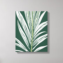 Art mural tropical - feuille tropicale