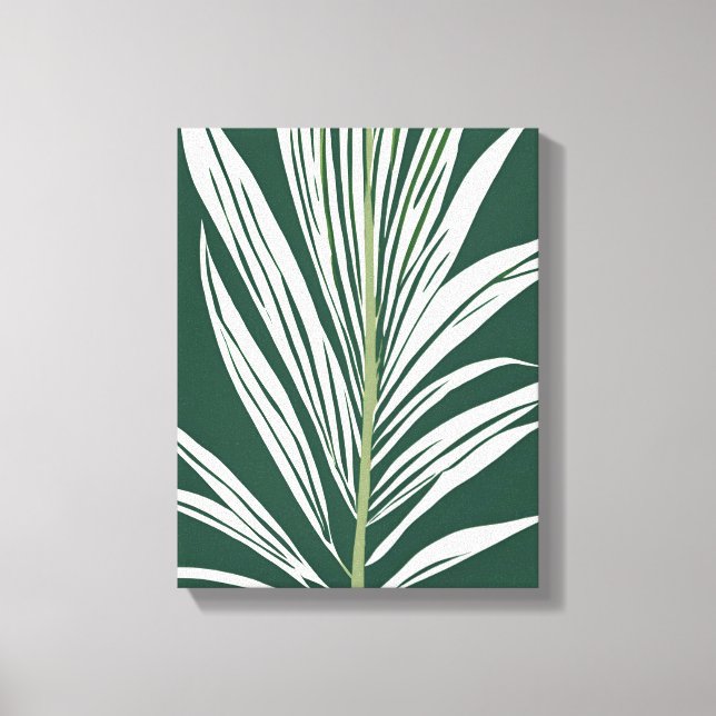 Art mural tropical - feuille tropicale (Recto)